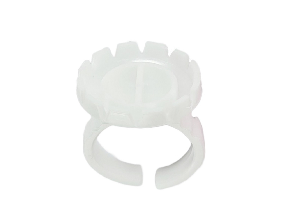Kleber Ring weiß